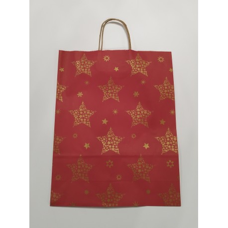 BOLSAS DE PAPEL NAVIDEÑAS 45X15X49 CM