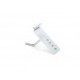 GANCHO COLGADOR PARA PANEL DE ALUMINIO RANURADO 5 CM 4 MM