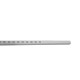 TUBO CREMALLERA BLANCO 38X38MM 3 MTS