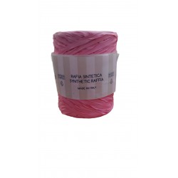 CINTA DE RAFIA COLOR ROSA 5MM 200 MTS COL 15