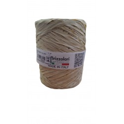CINTA DE RAFIA COLOR BEIGE CLARO Y OSCURO 5MMX200MTS COL 40
