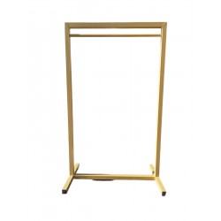 PERCHERO DORADO 90X60X150CM