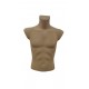 BUSTO DE HOMBRE COLOR CARNE DE PLÁSTICO 