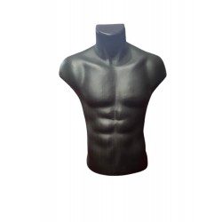 BUSTO DE HOMBRE COLOR NEGRO