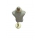 Busto Infantil Con Base Redonda De Madera Clara 6 Meses