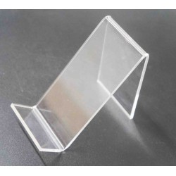 EXPOSITOR ACRÍLICO PARA CALZADO Y MÓVIL TRANSPARENTE