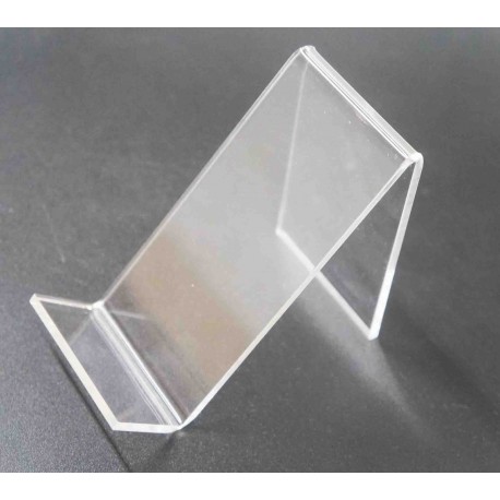 EXPOSITOR ACRÍLICO PARA CALZADO Y MÓVIL TRANSPARENTE