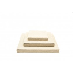 EXPOSITOR PARA JOYERÍA Y BISUTERÍA A 4 ALTURAS EN LINO BEIGE