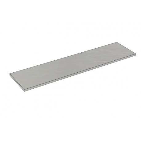 BALDA DE MADERA COLOR GRIS 120X30 CM 19 MM