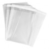BOLSAS DE PLÁSTICO CON SOLAPA ADHESIVA 30X15+5 CM