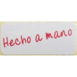 ETIQUETA HECHO A MANO (500)