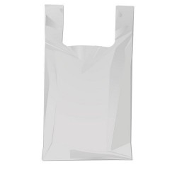 Comprar bolsas de plástico 70% reciclado asa camiseta 50x60