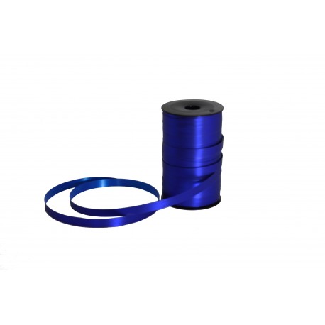 CINTA DE REGALO COLOR AZUL OSCURO METALICO 100 METROS