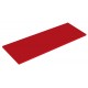 BALDA DE MADERA COLOR ROJO 100X35 CM 19 MM