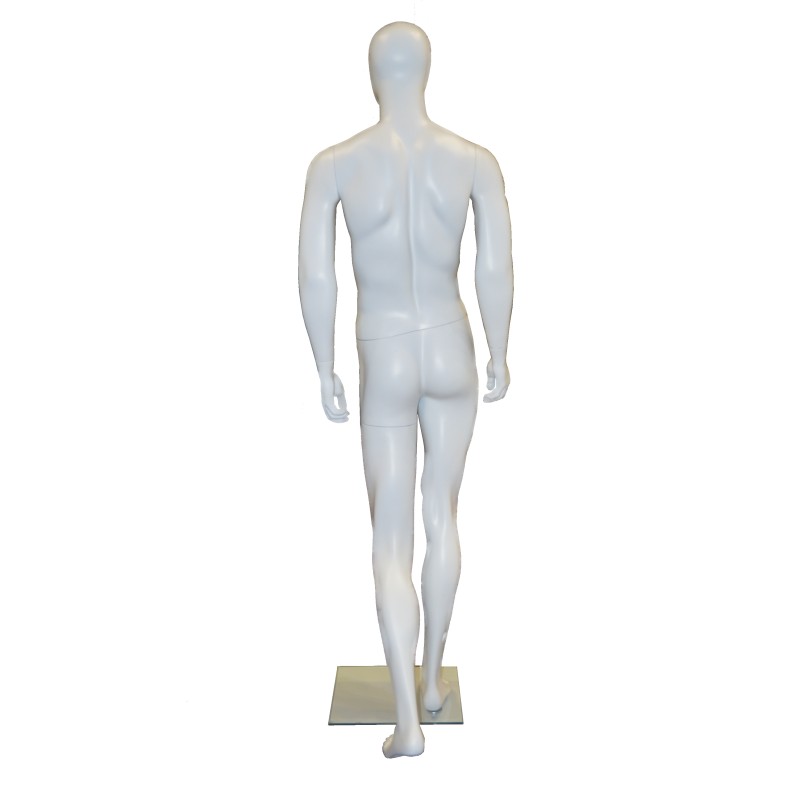 Maniquí hombre sin cabeza 184 cm blanco - RETIF