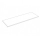 BALDA DE MADERA BLANCA 120X25 CM 19MM