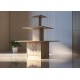 MUEBLE EXPOSITOR CENTRAL CUADRADO 140X120X120 CM
